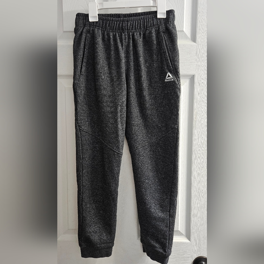 Reebok Kids Charcoal Joggers